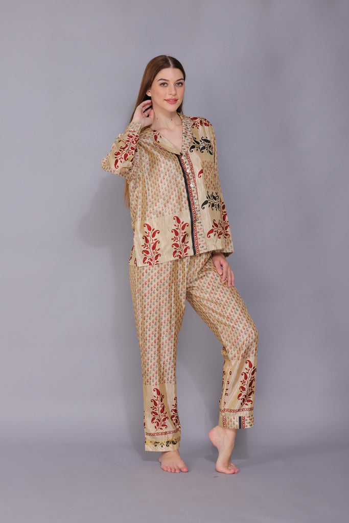 Recycled Silk Sari Pyjamas 020