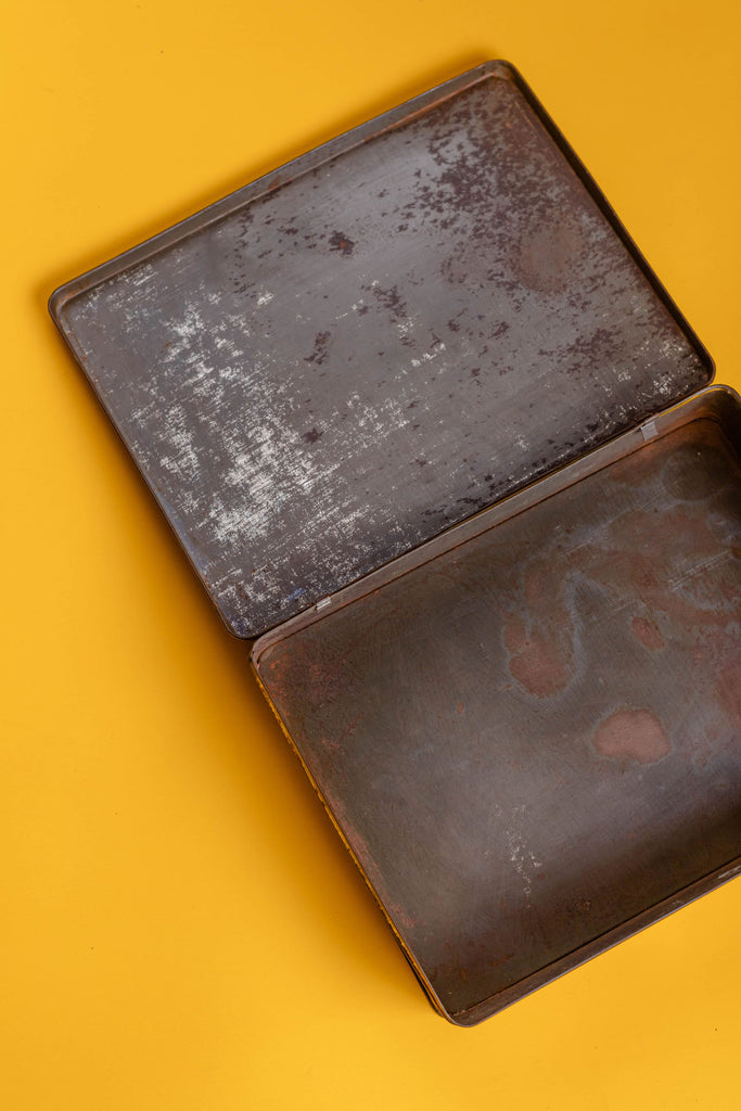 Rusty Vintage Iron Box