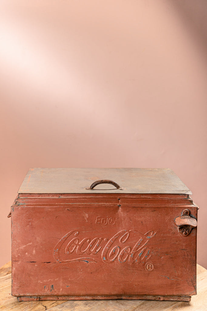Big Vintage Coca Cola Cool Box