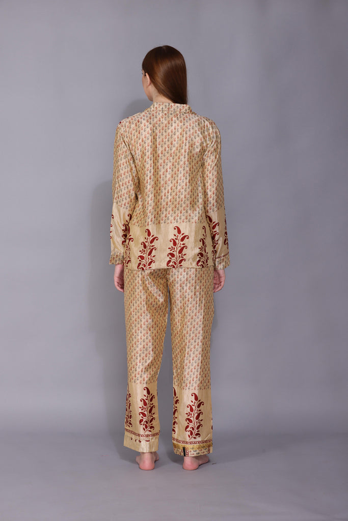 Recycled Silk Sari Pyjamas 020