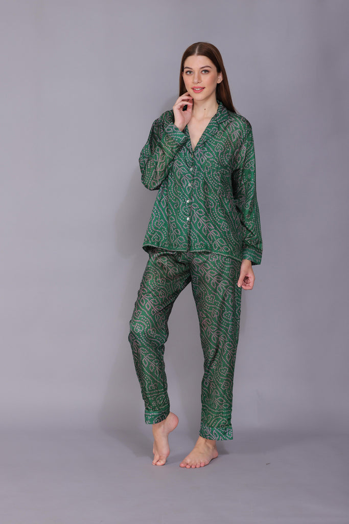 Recycled Silk Sari Pyjamas 018