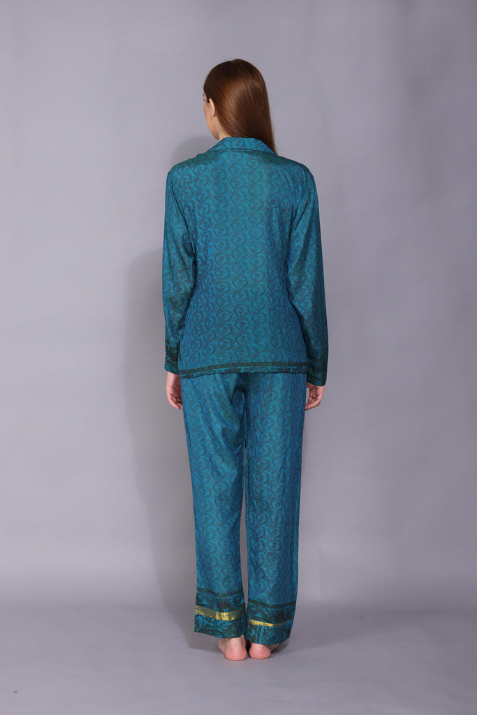 Recycled Silk Sari Pyjamas 017