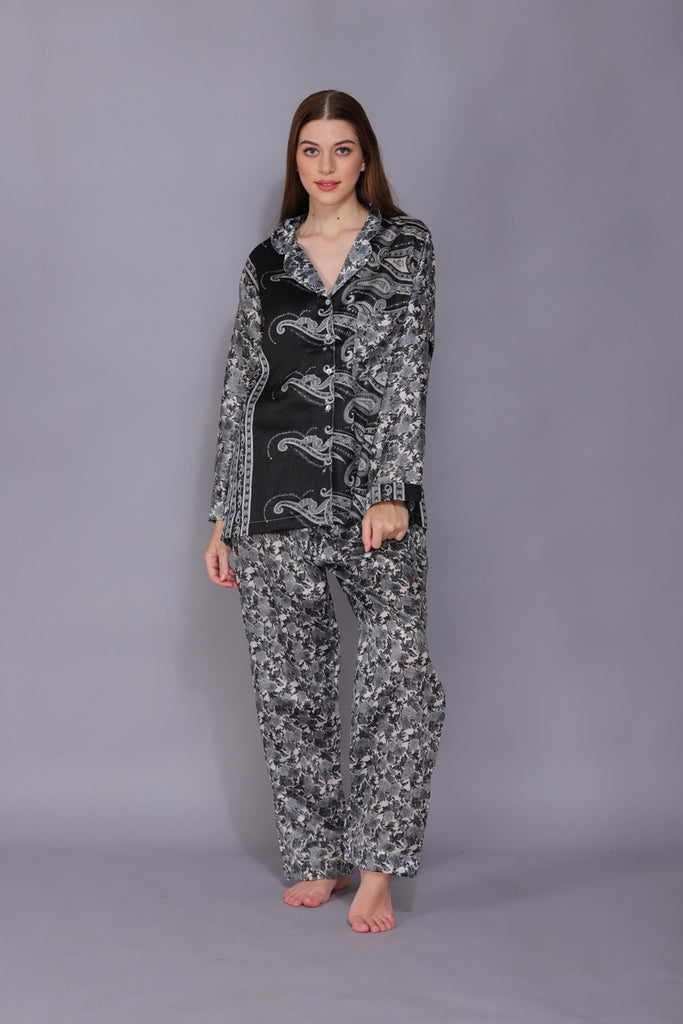 Recycled Silk Sari Pyjamas 046