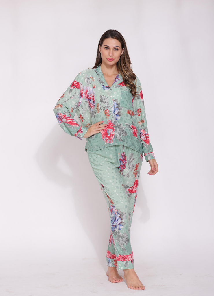 Recycled Silk Sari Pyjamas 015