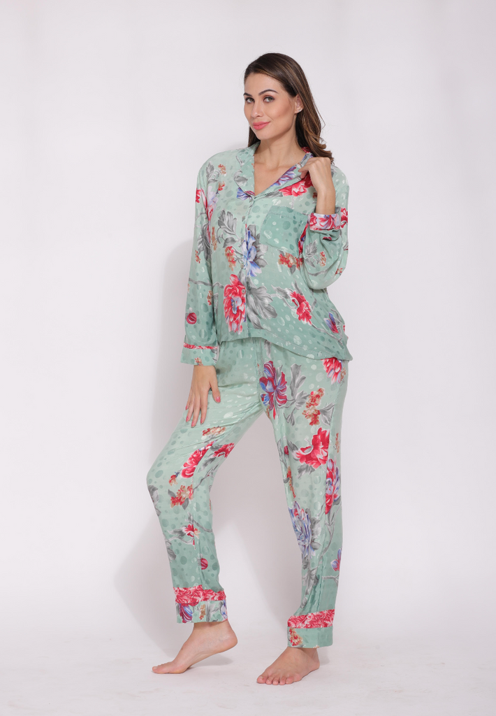Recycled Silk Sari Pyjamas 015
