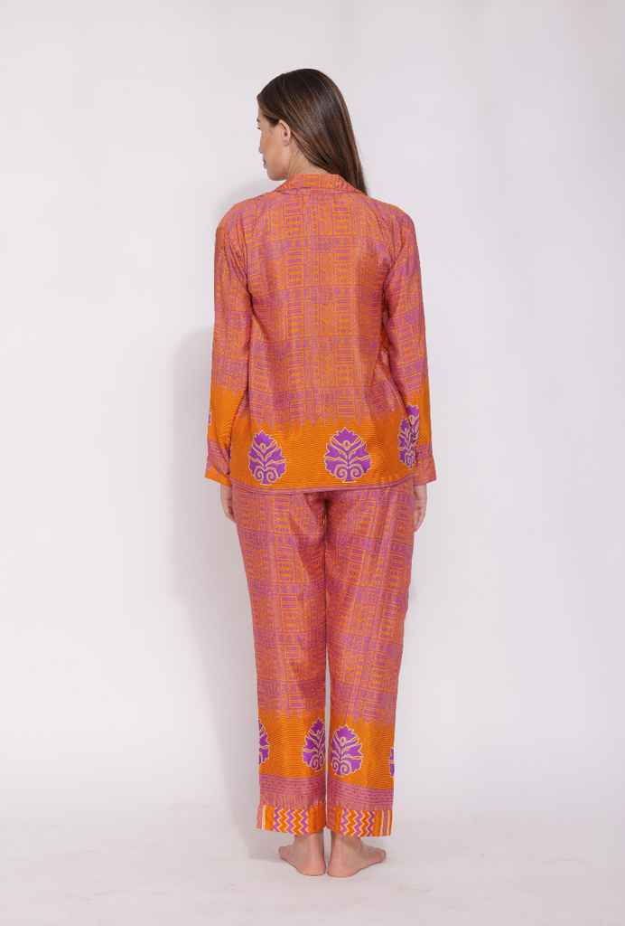 Recycled Silk Sari Pyjamas 003