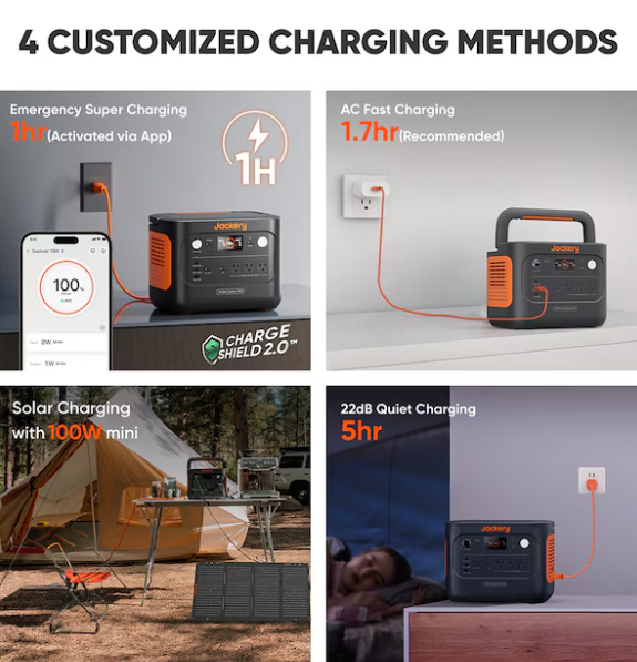 Explorer 1000 v2 (New Version) 1500 -Watts Portable Power Station