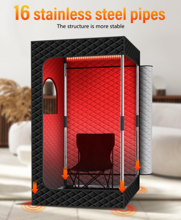 Infrared sauna box, portable steam sauna tent