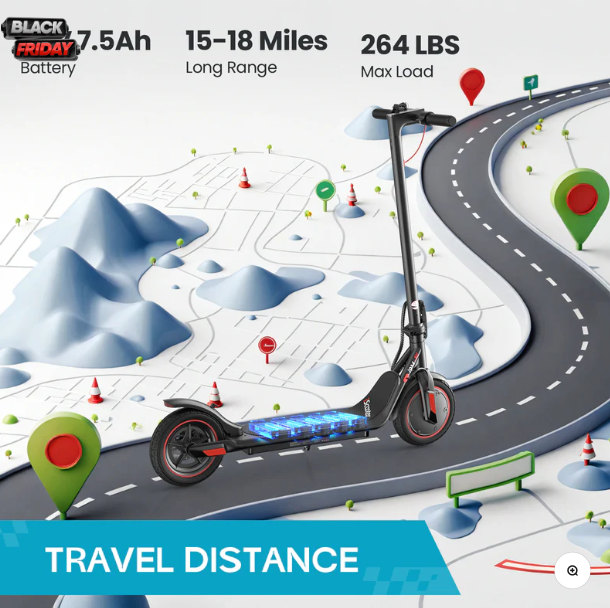 i9M Foldable Commuting Electric Scooter 500W