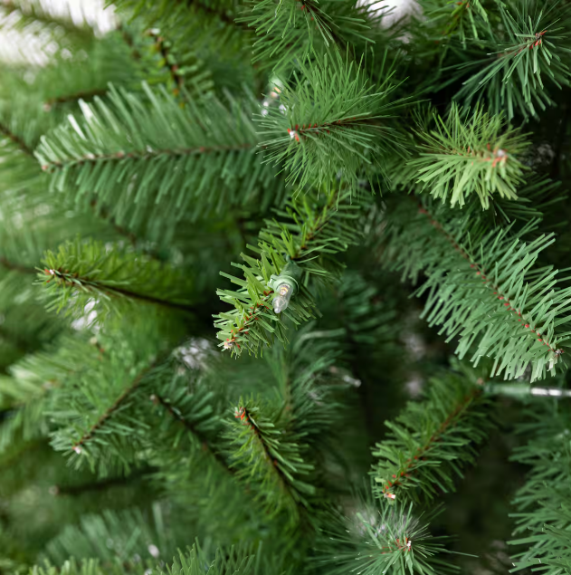 6ft. Pre-Lit Windham Spruce Artificial Christmas Tree, Warm White LED Lights