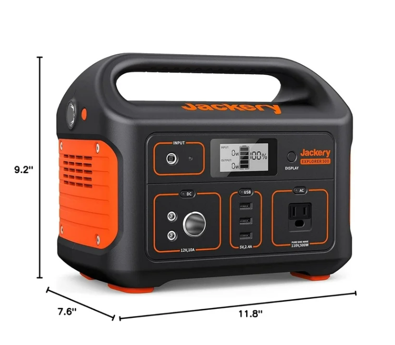 Portable Power Station Explorer 500 and 5m Extension Cord