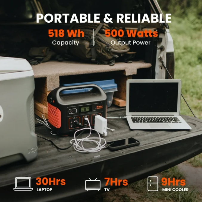 Portable Power Station Explorer 500 and 5m Extension Cord