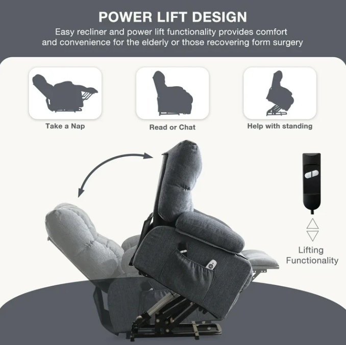 Power Lift Recliner Chair