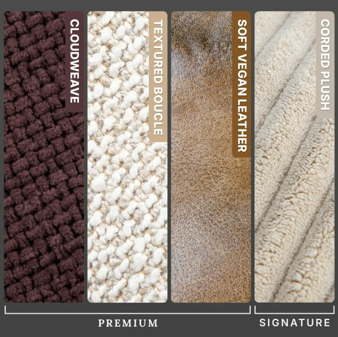 Fuf 4Ft Foam Bean Bag Chair with Removable Cover