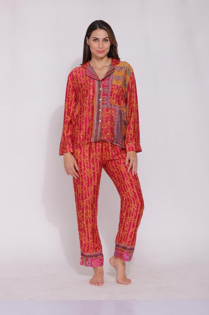 Recycled Silk Sari Pyjamas 006