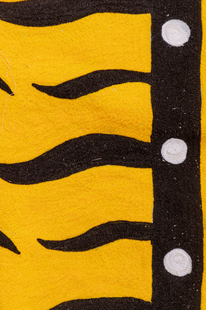 Yellow Tiger Handmade Rug (L)