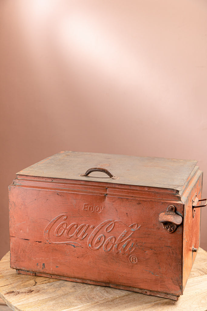 Big Vintage Coca Cola Cool Box