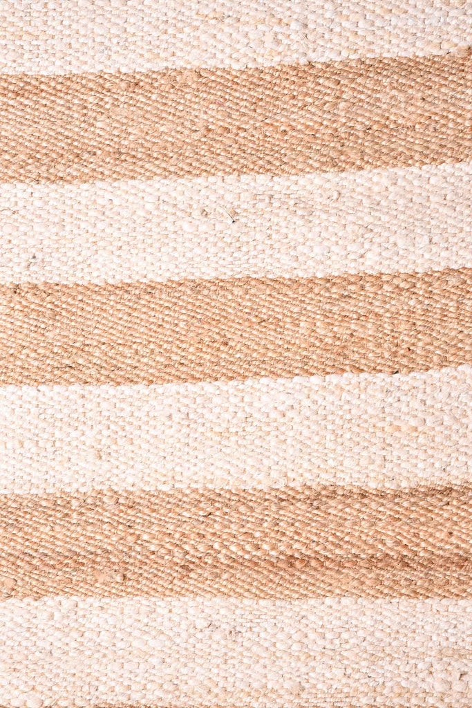 Striped Handwoven Jute Rug